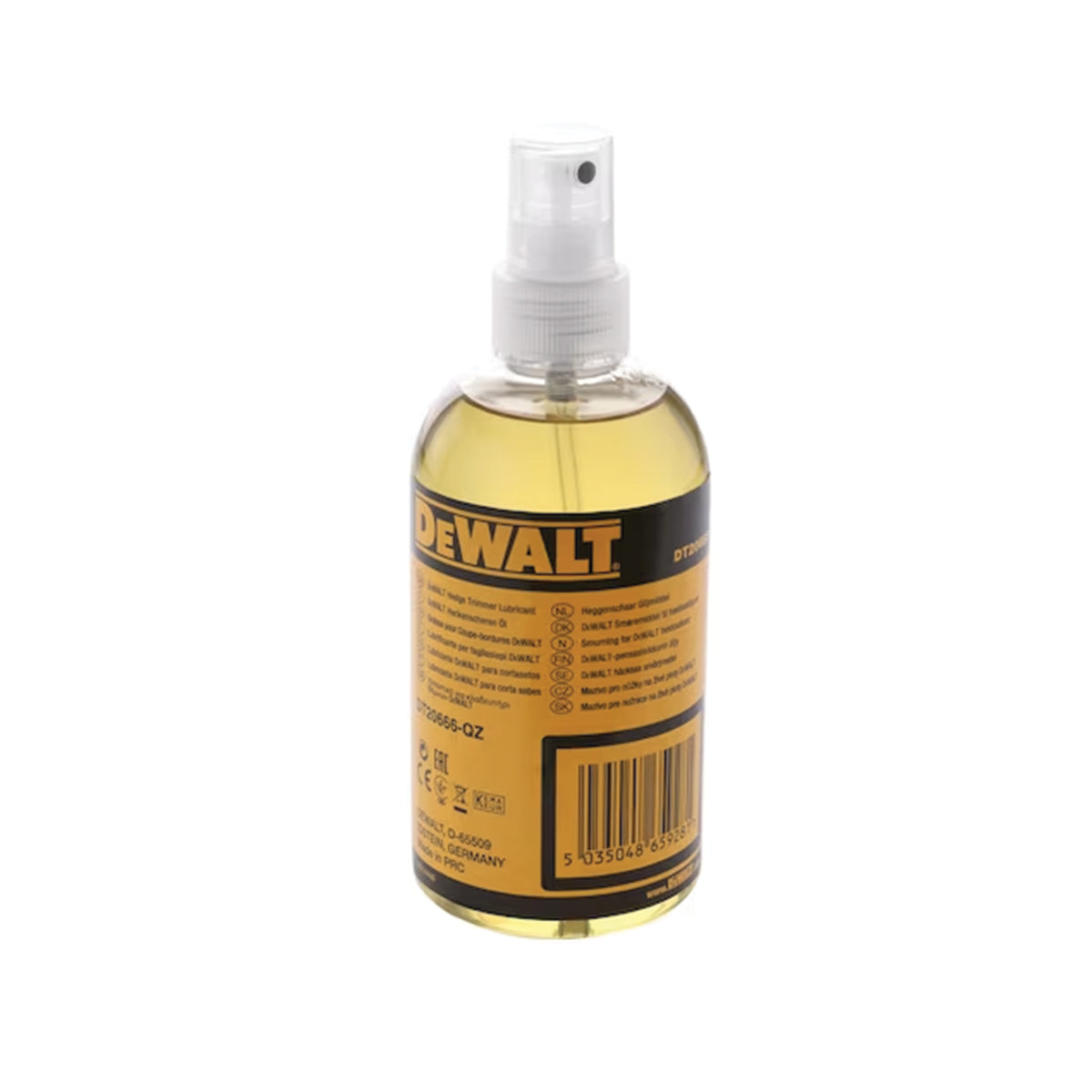 Lubrificante lama tagliasiepi 300 ml - DeWALT - DT20666-QZ Lubrificante lama tagliasiepi 300 ml - DeWALT - DT20666-QZ